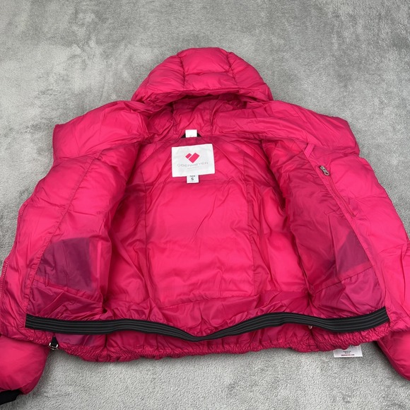 NEW Obermeyer Isla Jacket Teen Girl's Small Size 8 Pink Puffer‎ Snow 31101 - Picture 7 of 13
